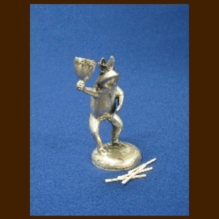 バリ島手作り 真鍮キャンドルホルダー カエル | バリ雑貨/アジアン照明