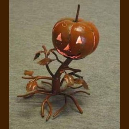 手作りハロウィングッズ　かぼちゃランプ
